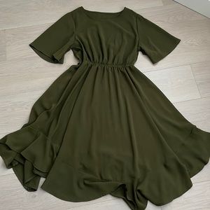 Green goddess dress!